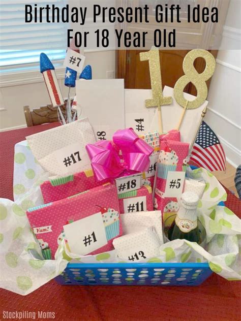 18 gifts for 18th birthday